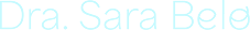 logo da Dra Sara Belo